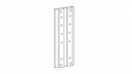 97-091, Wall Track Mount Bracket, Suitable for Wall Mount Arms and CPU Holders, Ergotron