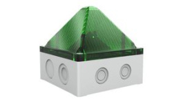 21108636000, Signal Beacon DC 60V 165mA Quadro HI IP66 Cage Clamp Green, Pfannenberg