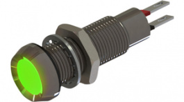 508-532-22, Индикат.лампа: LED; вогнутый; 24ВDC; Отв: O8,1мм; IP67; латунь, Marl