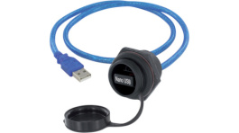 1310-1037-02, Panel Contact, USB 2.0 A 1 m, Encitech Connectors
