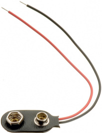 BS-1 C, Battery holder 1 x 9 V 100 mm, COMF