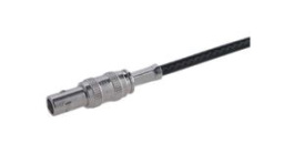 11 QLA-01-2-8/122 NE, RF Connector, QLA, Brass, Plug, Straight, 50Ohm, Crimp Terminal, Huber+Suhner