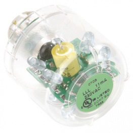 LLL893006405, LED bulb BA15d, green, Auer