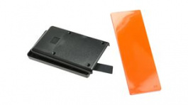 RND 455-01157, Hand-Held Plastic Enclosure with Infrared End Panel, 66.5x112x21mm, Black, ABS, RND Components