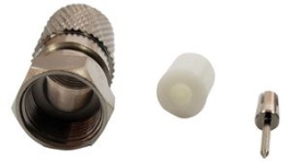 RND 205-00887, F Connector Straight 8mm, RND Connect