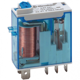 46.52.8.110.0040, Industrial relay 110 VAC 6900 Ohm 1.2 VA, FINDER