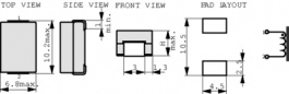 FP4-100-R, Inductor, SMD 40 A +-15% 0.1 uH, Eaton
