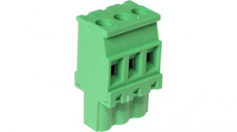RND 205-00332, Female Connector Pitch 5 mm, 3 Poles, RND Connect