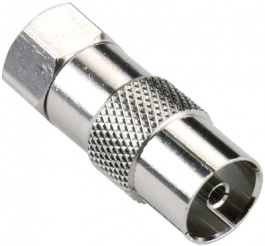 BVP390, F coax adapter F connector - coaxial socket m - f, Bandridge