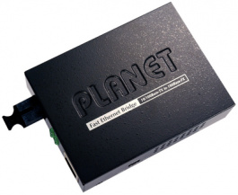FT-806B20, Converter RJ45 10/100-100FX SC/SM simplex TX1550nm/RX1310nm, Planet