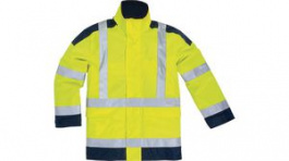 EASYVJMGT, High Visibility Parka Size L Flourescent Yellow, Delta Plus
