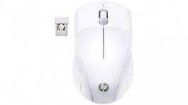 7KX12AA#ABB , Wireless Mouse 220 2.4 GHz/USB Nano Receptor 1600dpi White, HP