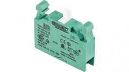 DTI, Modular contact block green 1 make contact (NO), Schlegel Elektrokontakt