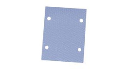 HS75-TP2, Resistor Thermal Pad, Rectangular, 48.7x47.5x0.5mm, Ohmite