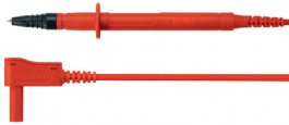 SPL 7315 NI / 1 / 100 / RT, Предохранительный измерительный вывод красный 100 cm, Schutzinger