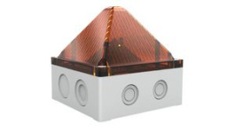 21108634000, Signal Beacon DC 60V 165mA Quadro HI IP66 Cage Clamp Orange, Pfannenberg