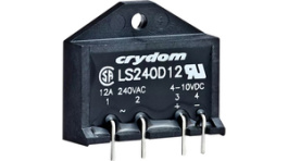 LSE240D12, Реле: полупроводниковое; Uупр:20?28ВDC; 12А; 24?280ВDC; THT; SIP, Sensata