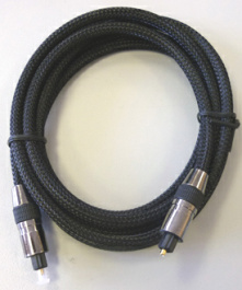 KIT Оптический кабель 2м, Оптический кабель для передачи цифрового аудио, МАСТЕР КИТ