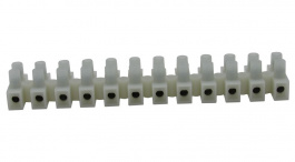 RND 205-01062, Terminal Strip, 12 Poles, 12mm Pitch, Screw, RND Connect