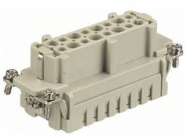 09330162716, Socket insert, Han ES 16-pin, Han ES, 16, Harting