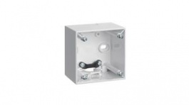 911512519, Wall Box Glossy INTEGRO Wall Mount 59.5 x 59.5mm White, Berker