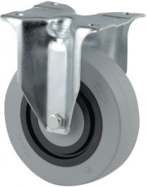 3478HUR100P62, Fixed castor 100 mm, Tente