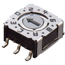 P36SMT-101, Switch Screwdriver slot SMD, Hartmann