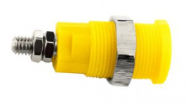 BU-P72930-4, Banana Plug, Yellow, 36A, 1kV, Gold, MUELLER