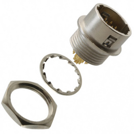 HR10-10R-12P(73), Device connector 12-pin Poles 12 2 A, Hirose
