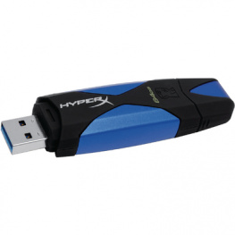 DTHX30/128GB, USB Stick DataTraveler HyperX 3.0 128 GB Blue/Black, Kingston