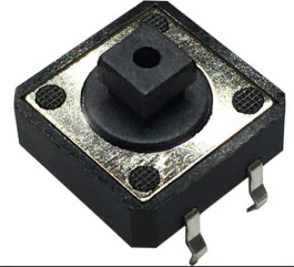RND 210-00199, PCB Tactile Switch , 50 mA, 12 VDC, RND Components