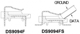 DS9094F+, Holder for touch memory IC -, MAXIM INTEGRATED