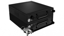 IB-148SSK-B, Hard drive mobile rack SATA / SAS 3.5"/2.5" black, ICY BOX
