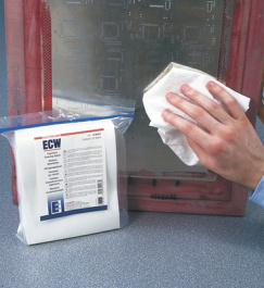 ECW025 [25 шт], Cleaning cloths PU=25 ST, Electrolube