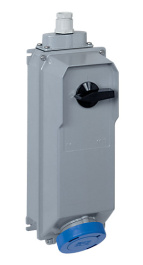 PK 32114 PB5, PK..PB5, sockets, interlocked socket-outlets, E33 - DIII fuse carrier, ILME