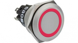 82-6551.1114, Illuminated Pushbutton Red 22.3mm 24V 3 A 1 Change-Over (CO), EAO