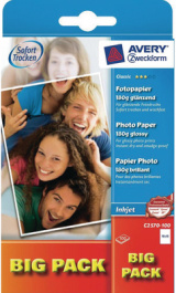 C2570-100, Classic Inkjet Photopaper, 10 x 15 cm, 180 g/m2, 100 sheets, Zweckform