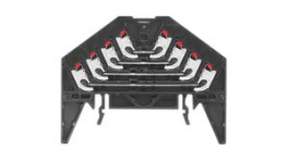 1173810000, Patch Distributor Terminal, 250V, 10A, Push-In, Black, Weidmuller