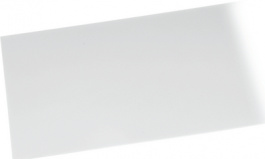 4001116385049, Sheet aluminium, white 500 x 250 x 0.8 mm, Alfer