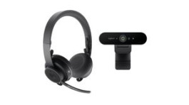 991-000345, Personal Video Collaboration Kit, Omni-Directional, 30Hz ... 13kHz, Logitech