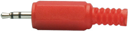 133-1-19, Jack plug diam.2.5 mm red 3P, Tai Yang
