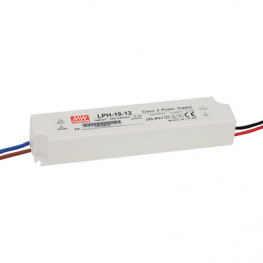 LPH-18-24, Блок питания: импульсный; для диод LED; 18Вт; 24ВDC; 0,75А; IP67, MEAN WELL