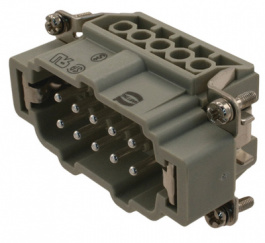 09330102601, Pin insert Han E 10-pin, Han E, 10, Harting