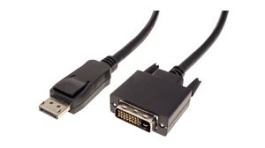 11.99.5611, Video Cable, DisplayPort Plug - DVI-D 18 + 1-Pin Male, 1920 x 1080, 3m, Value