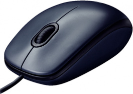910-001602, Corded mouse M100 USB, Logitech