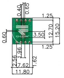 RE933-01ST, Prototyping board FR4 Epoxide + chem. Ni/Au, Roth Elektronik