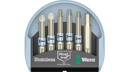 05134280001, Stainless bit set, 6 p., Wera Tools