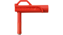 AWMG 7858 Ni / 6.6 / RT, Magnetic Adapter, diam. 4 mm, Red, Schutzinger