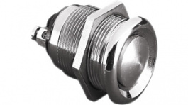 MP0013, Push-button Switch, vandal proof stainless steel 19.2 mm 50 VAC/DC 1 A, Bulgin