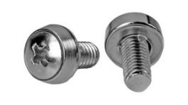 CABSCRWS1224, Screws, Pack of 50 Pieces, 12-24 UNS, 14mm, Nickel-Plated Steel, StarTech.com